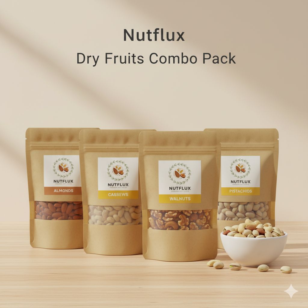 Premium Dry Fruits Combo – 4kg (Almond, Cashew, Pistachio & Walnut)