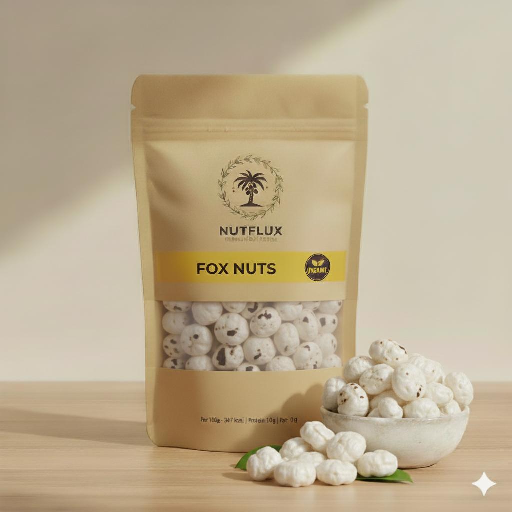 Premium Fox Nut (Phool Makhana) – 1kg